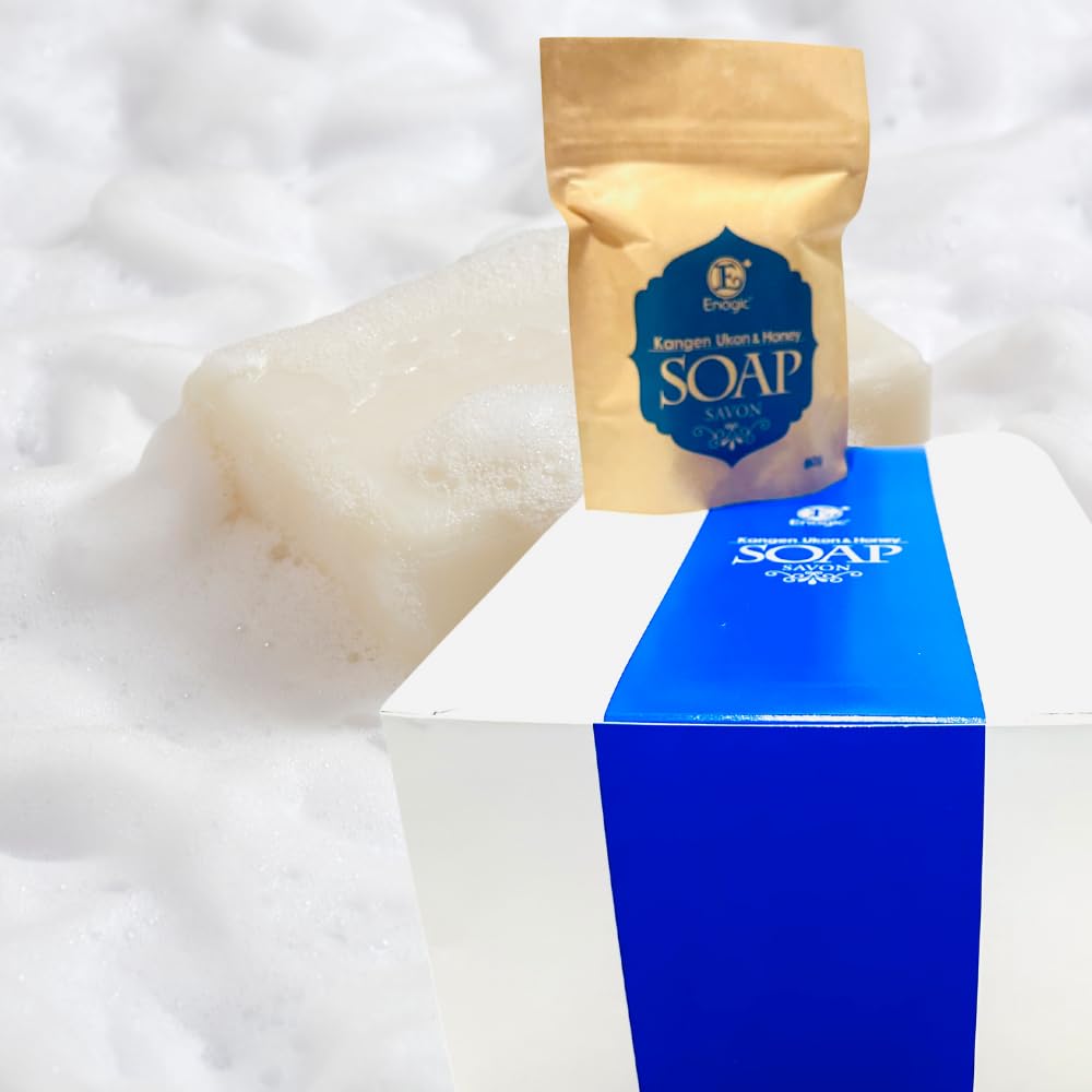 Kangen Ukon Handmade Soap, 100% Natural (Case of 16 bars) (Case of 16)
