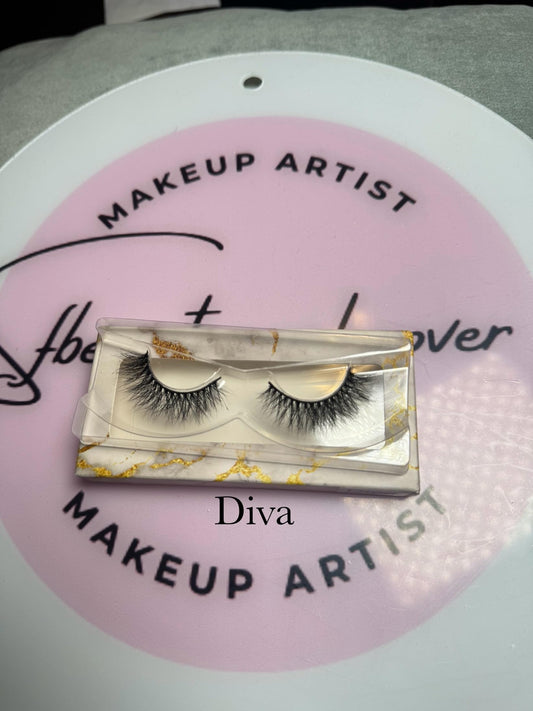 sfbeautymakeover Mink False Eyelashes, Diva, Slay and Lush Styles, Dramatic Fluffy Lashes