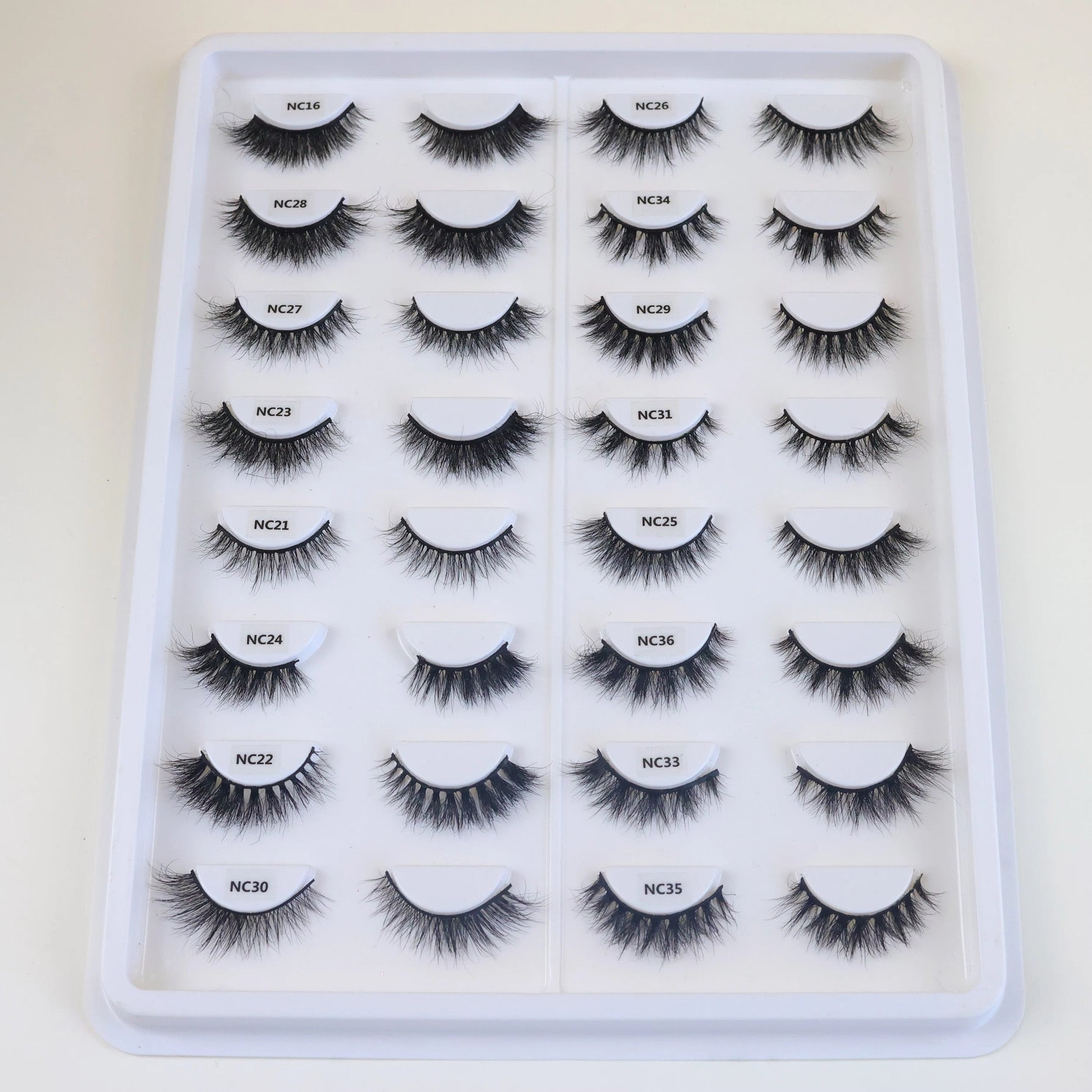 16in1 mink eyelashes style 2 image 0