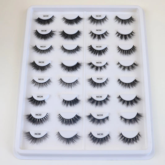 16in1 mink eyelashes style 2 image 0