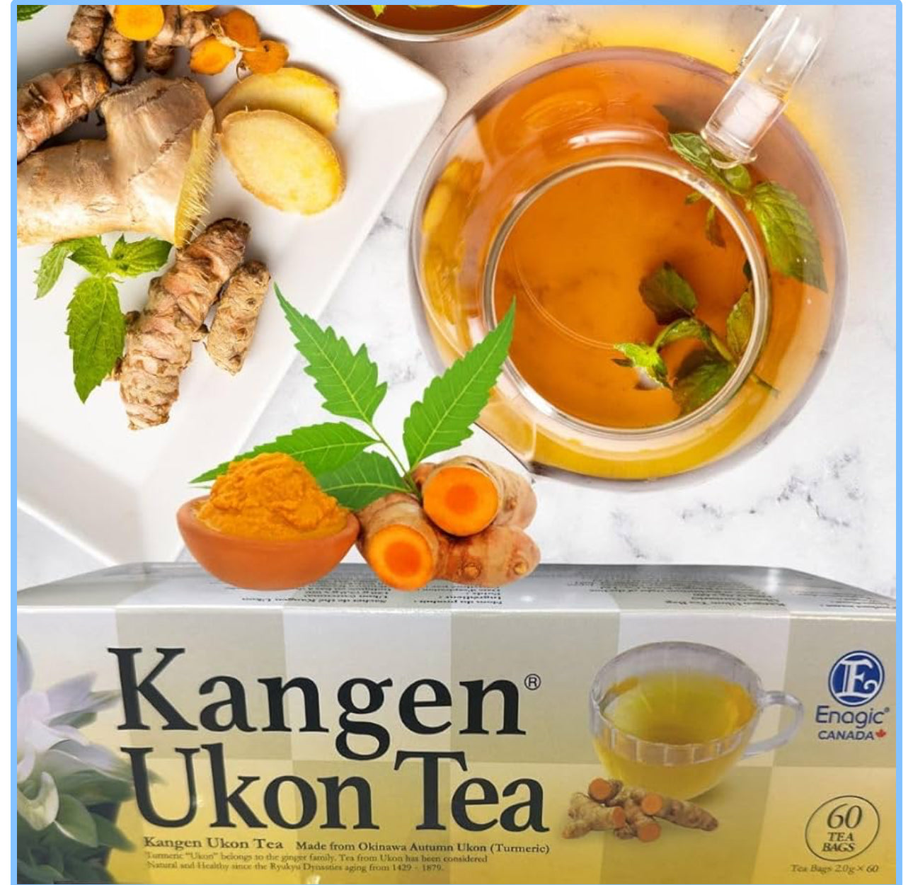Tumeric tea 60bags  image 1