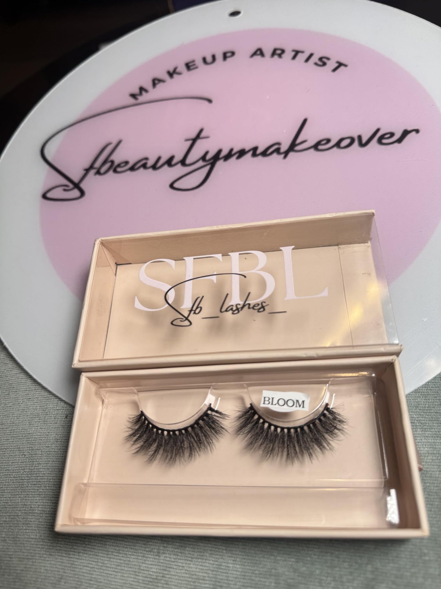 Sfbluxe 3D Mink False Eyelashes, Handcrafted Strip Lashes, Black, Lightweight Reusable Design, C Curl, Natural Looking Volume for Daily Wear, 1 Pair